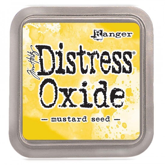 Distress Oxide Ink Pad - Tim Holtz - couleur «Mustard Seed»
